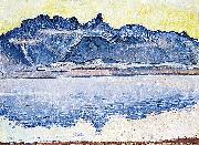 Ferdinand Hodler Stockhornkette mit Thunersee oil painting